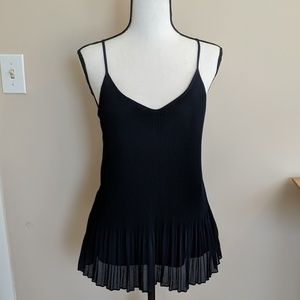 NWT Banana Republic pleated tank top